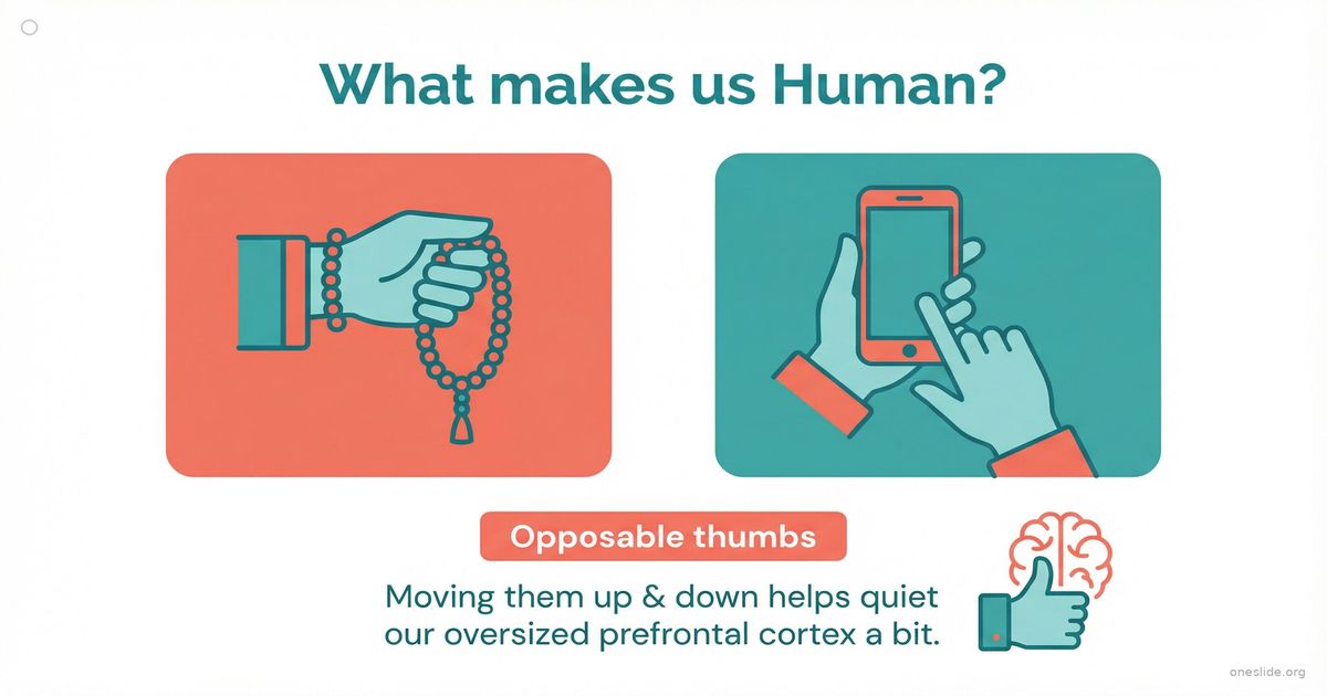 What Makes Us Human?
